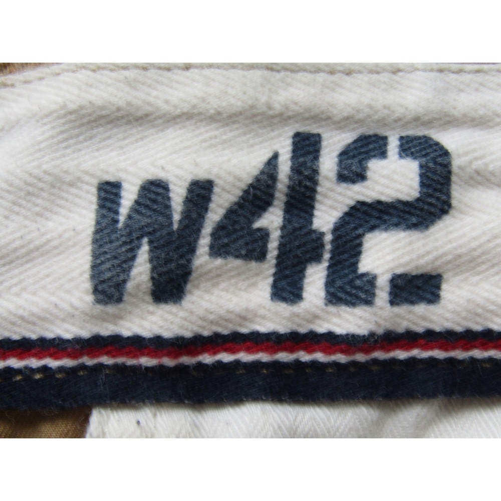 Tommy Hilfiger Cargo Shorts Tan Mens W42 Cotton Flat Front Pockets - Picture 5 of 9